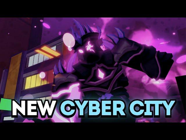 HIDDEN WAVE TRIUMPH ON NEW CYBER CITY | Tower Defense Simulator