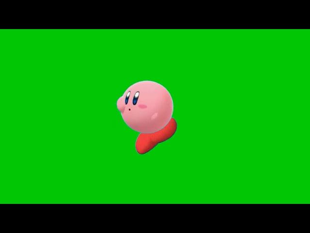 Kirby Default Dance Green Screen 10 Hours