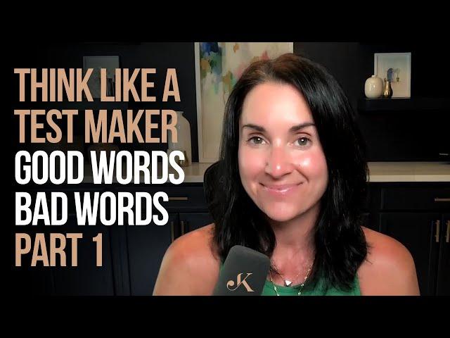 Recognizing Good Words and Bad Words (Part 1) | Kathleen Jasper