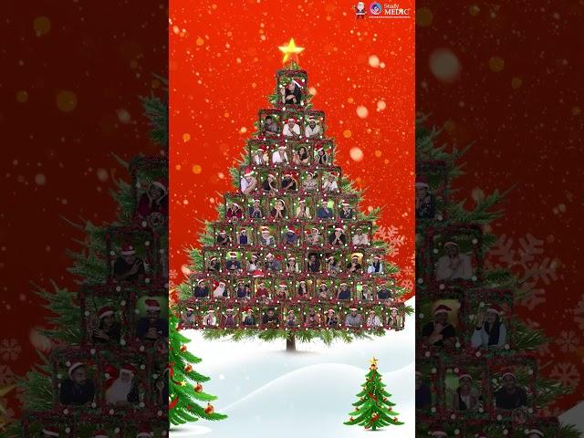 Christmas Tree Made Up of the StudyMEDIC Family—One Photo at a Time