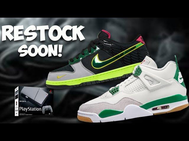 Jordan 4 SB Pine Green RESTOCK Oregon PE Dunks & PS5s 30th Anniversary Restocks!