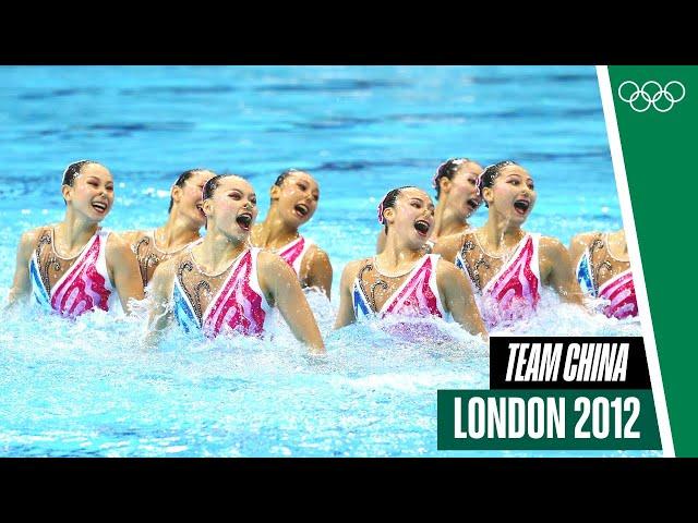  Team China's Artistic Swimming Free routine at London 2012