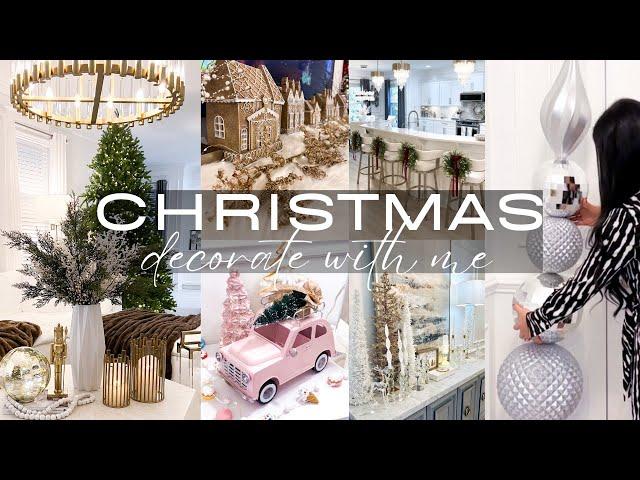 CHRISTMAS DECORATE WITH ME | Christmas Decorating Ideas | Christmas Decor Ideas