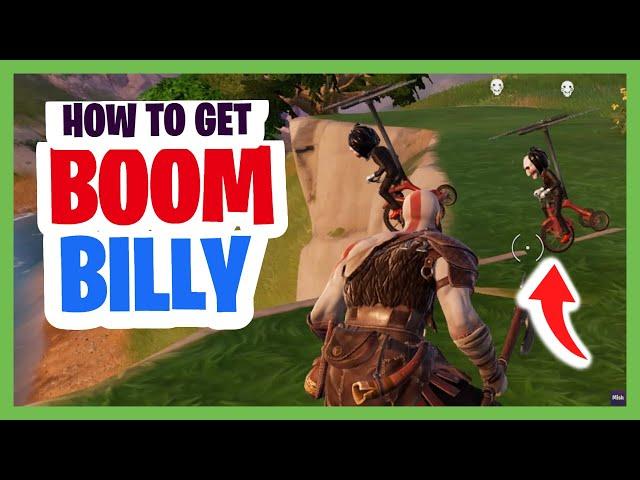 Where to Find BOOM BILLY in Fortnite | FORTNITEMARES 2024 BOOM BILLY LOCATIONS | BOOM BILLY GAMEPLAY