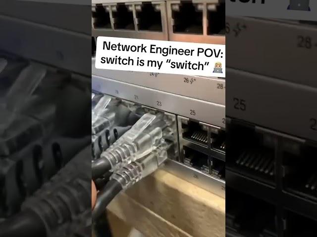 Network Engineer relaxing hour: play swith as switch  #ccna #cisconetworking