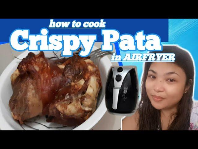 How to cook Crispy Pata in Air Fryer l TEAM KLMNJ