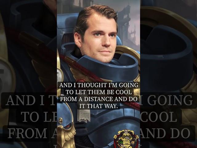 Henry Cavill talks SPACE MARINES! #shorts #40k #boardgame #lore #horusheresy #tabletopgame