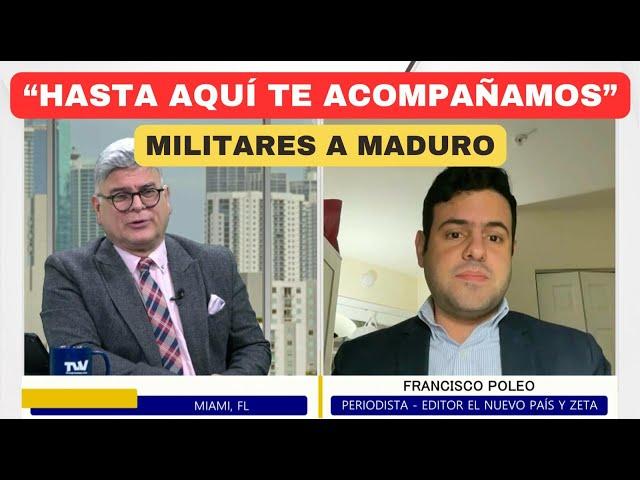 LOS MILITARES SON LEALES HASTA QUE YA NO LO SON | Por la Mañana con Carlos Acosta