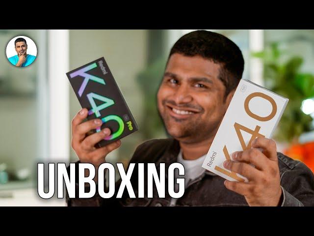 Redmi K40 & K40 Pro - Exclusive  Unboxing! (22k for SD870 | 31k for SD888) 