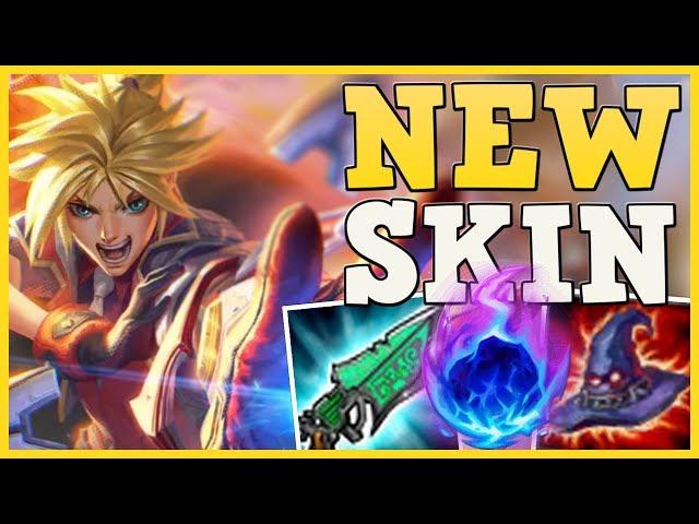 *NEW SKIN* BATTLE ACADEMIA EZREAL | FULL AP EZREAL MID + ARCANE COMET | League of Legends