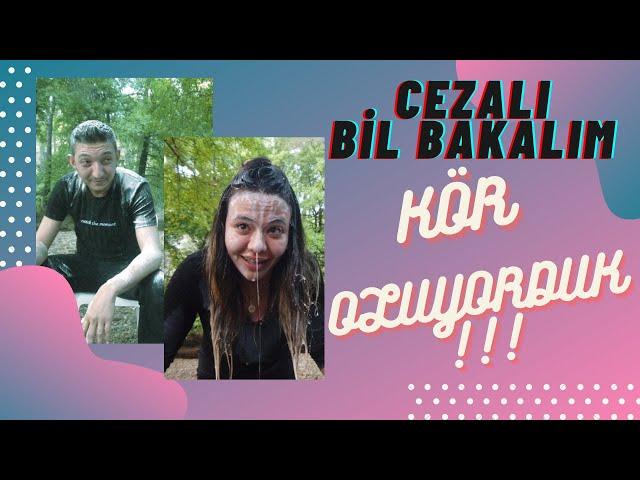 CEZALI BİL BAKALIM OYNADIK !! ÜSTÜMÜZE HER ŞEYİ DÖKTÜLER !