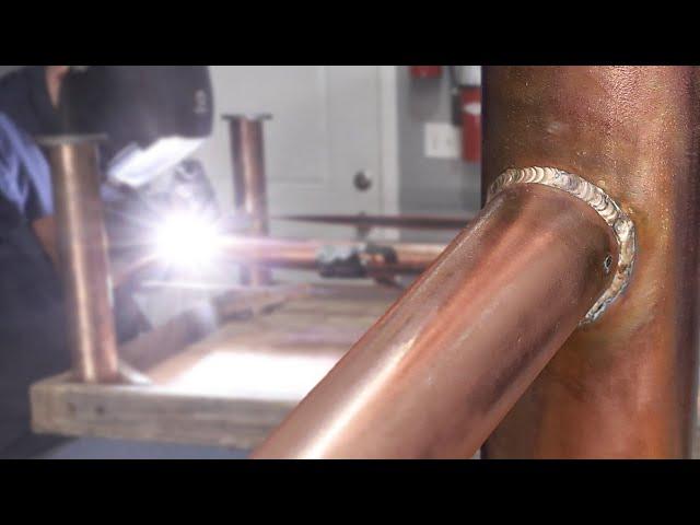 Copper Frame Repair: TIG brazing for the win!