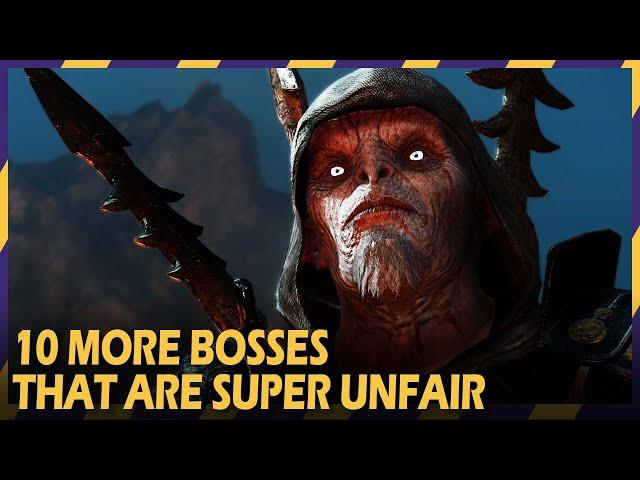 10 MORE UNFAIR GAME BOSSES #ZOOMINGAMES