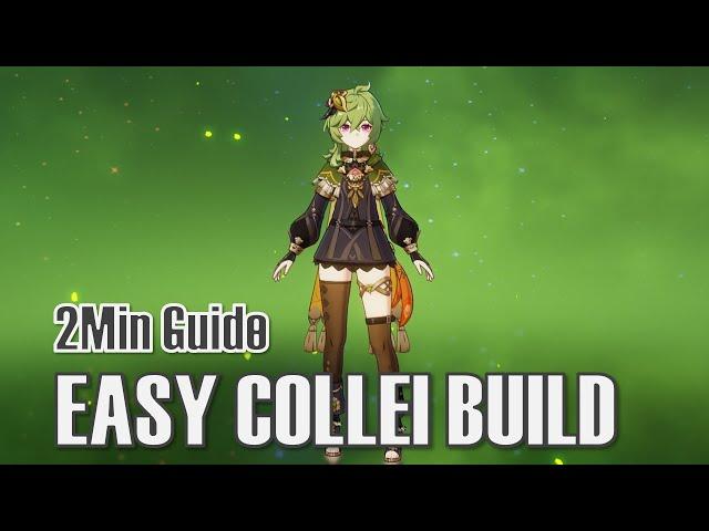 How to Build Collei (Support or Sub DPS) | Genshin Impact Collei Build Guide