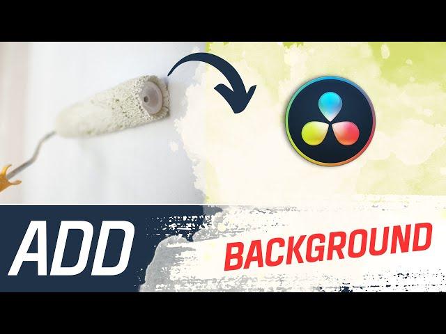 Learn to ADD WHITE BACKGROUND in Edit Page in DaVinci Resolve