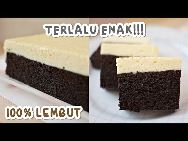 TERLALU ENAK!! BROWNIES KUKUS COKLAT KEJU – 100% LEMBUT, MOIST!!