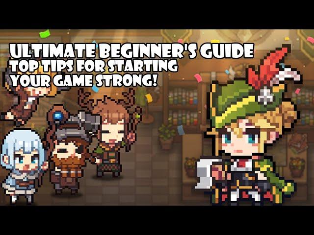 Top Tips for Starting Your Game Strong! | Beginner Guide | Unknown Knights: Pixel RPG