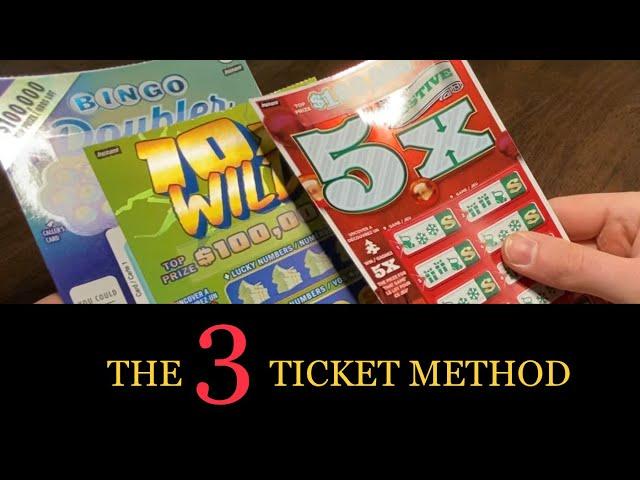 The 3 scratcher ticket tactics