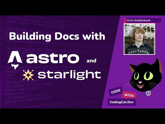 Building docs with Starlight and Astro