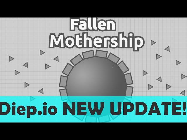 DIEP.iO FALLEN MOTHERSHIP! | DIEP.iO NEW BOSS IDEA | EP1