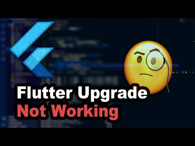 [Fixed] Flutter upgrade is not working in vs code and android studio [2022]