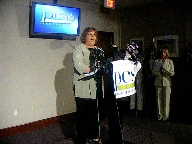 WMNFNews:  Carol Cook press conference RE Julie Janssen termination