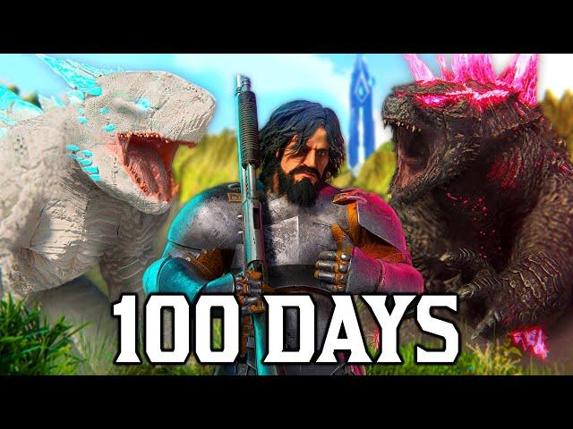 I Survived 100 Days in ARK Monsterverse