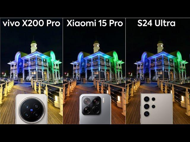 Xiaomi 15 Pro vs Vivo X200 Pro vs Samsung Galaxy S24 Ultra Camera Test Comparison