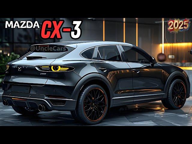 2025 Mazda CX-3 - The Ultimate Crossover You'll Want to Drive!!