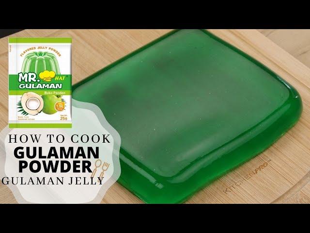 How To Cook Gulaman Powder - MR. GULAMAN