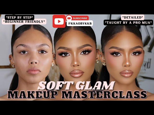 SOFT GLAM MAKEUP TUTORIAL [ VIRTUAL MASTERCLASS ]