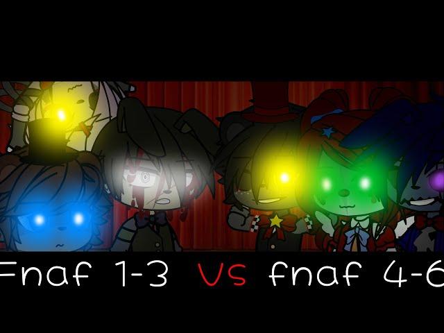 Fnaf 1-3 vs Fnaf 4-6//Singing battle