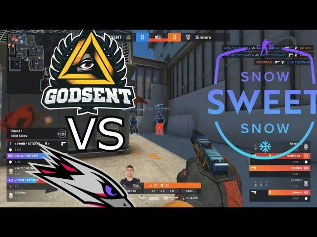 GODSENT vs AGO- HIGHLIGHTS l Snow Sweet Snow l CSGO