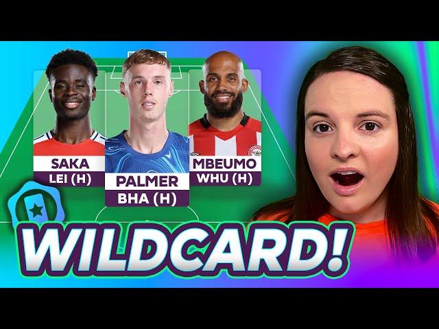 WILDCARD ACTIVE! | MY FPL GAMEWEEK 6 TEAM | FANTASY PREMIER LEAGUE 2024/25