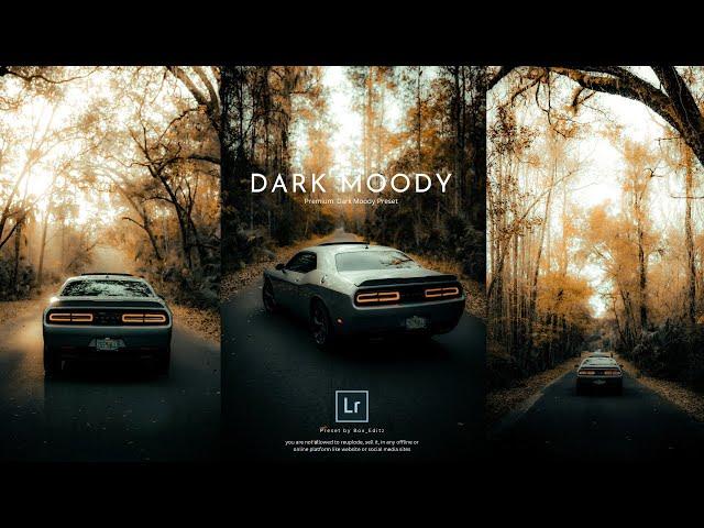 How to Edit Professional Photography | Lightroom Moody Dark Presets DNG & XMP Free Download