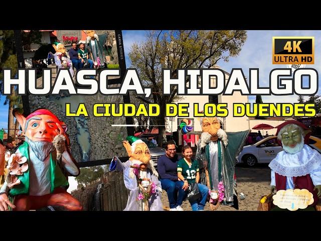 HUASCA DE OCAMPO  | Pueblo Mágico de HIDALGO | Ciudad de los Duendes | Prismas Basálticos y más 4k