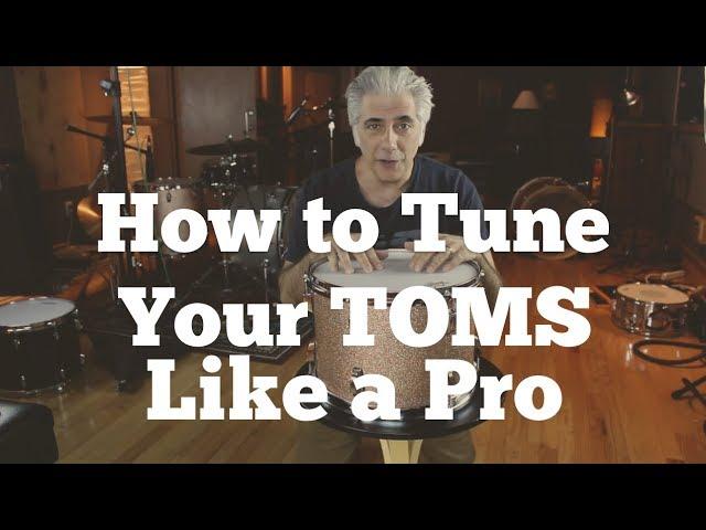 How To Tune Your Toms Like a Pro | Easy Drum Tuning Part 2 of 3