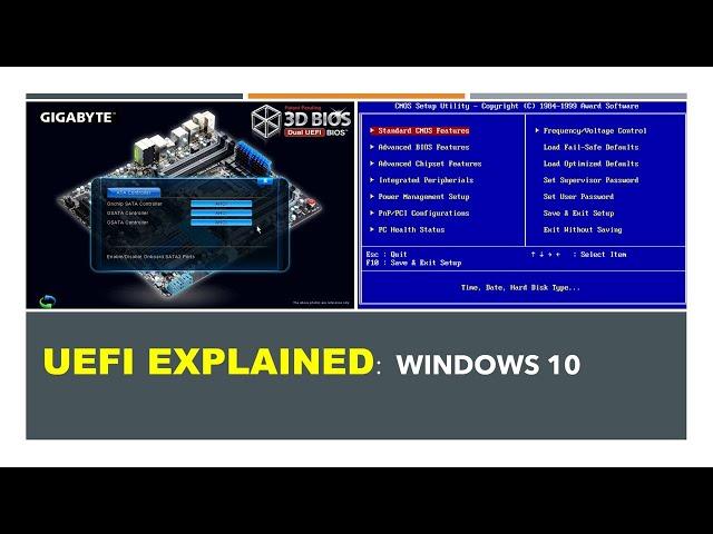 UEFI Explained:  Windows 10/11 and UEFI