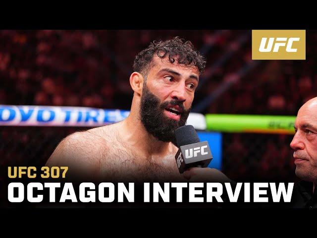 Roman Dolidze Octagon Interview | UFC 307