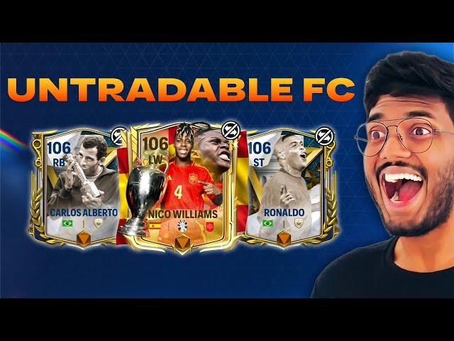 I Made Insane 4x Untradable Teams in FC MOBILE!