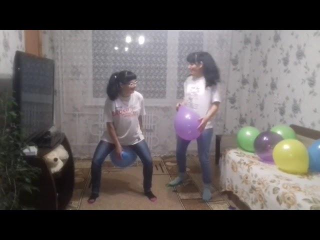 BALLOON CHALLENGE//ЧЕЛЛЕНДЖ лопни шарик.