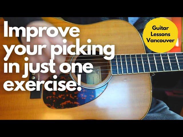 Flatpicking Friday Exercise - Improve your picking in one exercise!