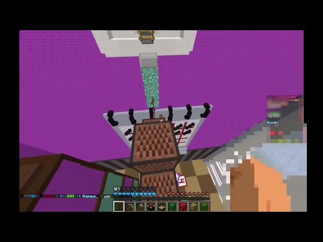 Autistic pig completing XVI LinkCraft Rankup