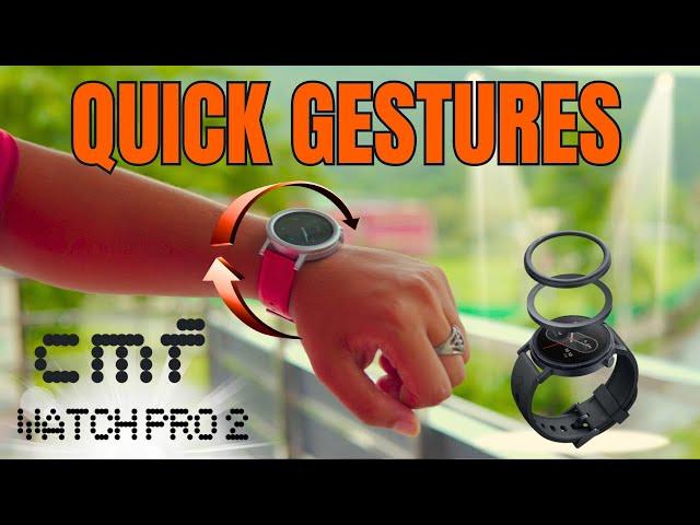 CMF Watch Pro 2 Gestures Setup & Control 