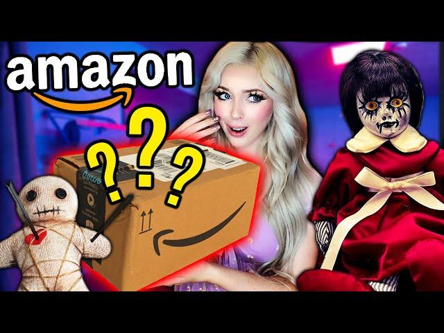 UNBOXING THE SCARIEST Items on Amazon!! (*CURSED ITEMS!*)