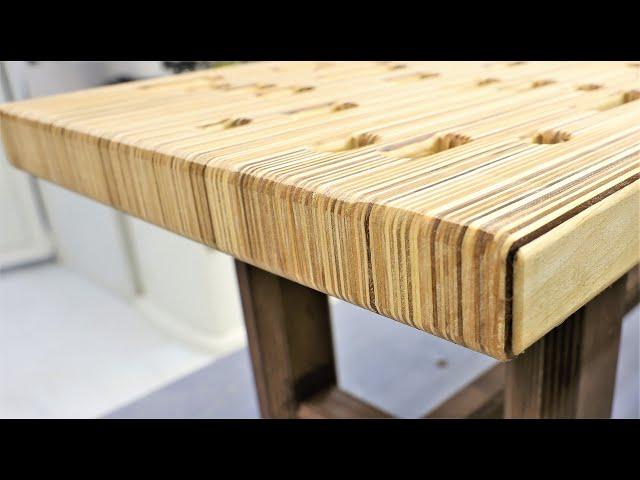 This Guy Collected All The Unnecessary Pieces Of Plywood and Made Awesome Furniture