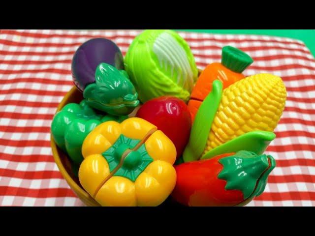 Aprender os Nomes dos Legumes, Verduras e Temperos  | Vídeo Educativo | Brink & Aprenda