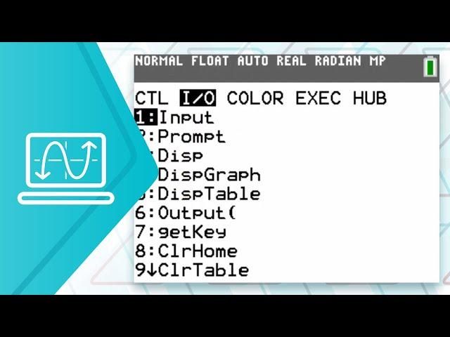 Creating a TI-Basic Program on the TI-84 Plus CE