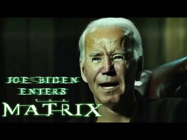 Joe Biden Enters The Matrix