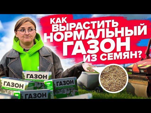 МЕЧТАЕТЕ О ГАЗОНЕ? Вначале посмотрите этот ролик! ВСЕ О ВЫРАЩИВАНИИ ГАЗОНА